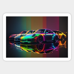 Exotic Car - 911 - 2 Sticker